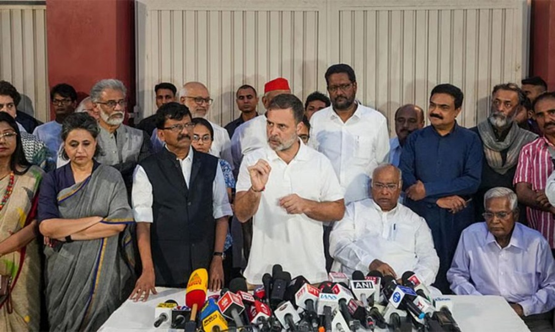 rahul gandhi press meet