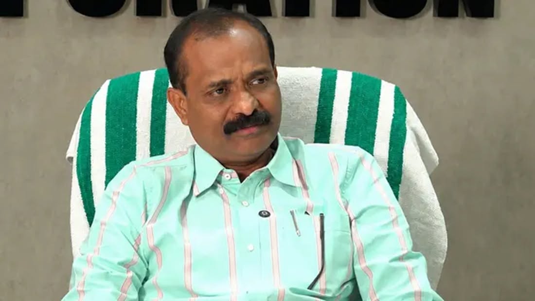vv rajesh tvm mayor bjp